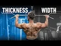 How To Train Back WIDTH vs THICKNESS Close vs Wide Grip Rows or Pullups