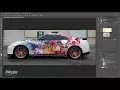 How To Make Car Wrap Concepts In Photoshop Pro CC