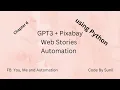 GPT3 Pixabay Web Story - Web Stories Automation