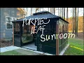 Enjoy your outdoor life by a patio sunroom
