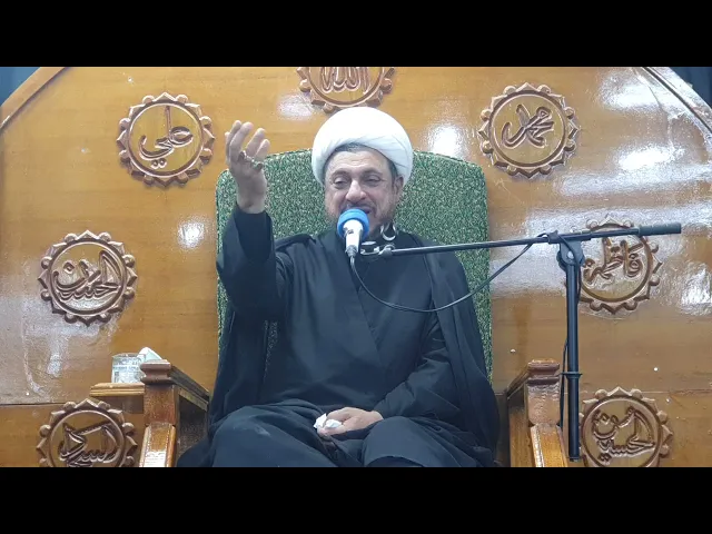 ⁣مجلس الليلة الخامسة لشهر محرم الحرام 1446ه‍ الشيخ نجم الدين الخاقاني النجفي#حسينية_البوخمسين #البصرة