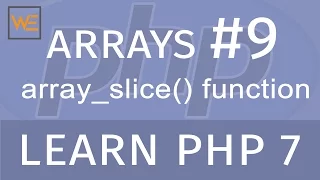 Learn PHP 7 - Arrays