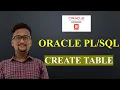 Create table in SQL Developer I How to create table in SQL Developer