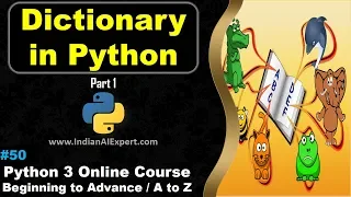 Python Dictionary dict Part 1 Python 3 Online Course A to Z in Hindi