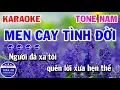 Download Lagu Karaoke Men Cay Tình Đời Nhạc Sống Tone Nam | Tuấn Cò Karaoke