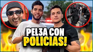 🔥TERMINAMOS A G0LPES CON POLICÍAS | PELEAS CALLEJERAS 🔥