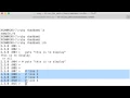 Lecture 7 How to insert comments in Ruby