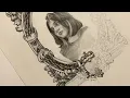 Chicano Style Tattoo Art Drawing