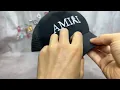 AMIRI Reverse Bunny Hat Black