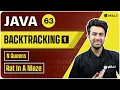 Backtracking - 1 Lecture 63 N Queens Rat In A Maze Java and DSA Course