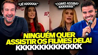 VAMOS RIR! ATRIZ DA GLOBO SE REVOLTA COM A QUEDA DOS FILMES BRASILEIROS