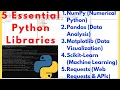 How to Download and Install Python Libraries Python Libraries
