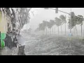 Download Lagu De grootste regenbui van Indonesië brengt comfort en koelte, wandelen in de regen