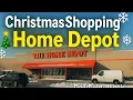 Inside Home Depot Illinois Winter Shopping Full