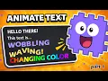 Animate Your Words Scratch Tutorial