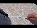 Review UMINEUX Outdoor Tablecloth with Umbrella Hole and Zipper Waterproof Table Co