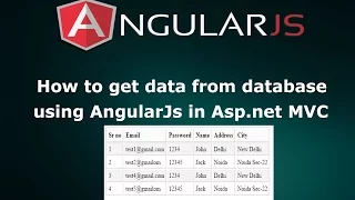 How to Get and Display Table Data from Database using AngularJs in Asp net C