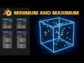 How MINIMUM and MAXIMUM nodes Works in Blender - Geometry Nodes