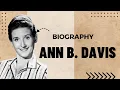 Ann B Davis Biography A Living Legend of the Entertainment Industry