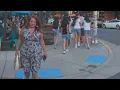 Downtown Asbury Park NJ Summer Evening Walk Outdoor Dining