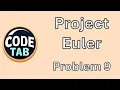 Project Euler - Finding the Special Pythagorean Triplet