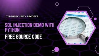 SQL Injection Explained with Python Vulnerable vs Secure Login Demo CustomTkinter GUI