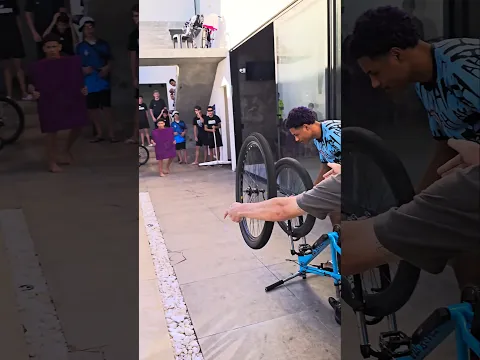 Aqui não tem replay...ERROU, JÁ ERA 🔥🚲 #bike #grau #stuntbike #viral #challenge #graudebike #bici