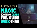ELDEN RING How to get MAGIC SCORPION CHARM Full Guide Elden Ring PS5 Gameplay Ring