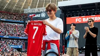 army surprised is it true taehyung is an fc bayern fan
