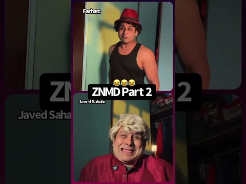 😂Never skip Javed sahab Video.. ZNMD PART 2? | Farhan akhtar | @DrSanketBhosale