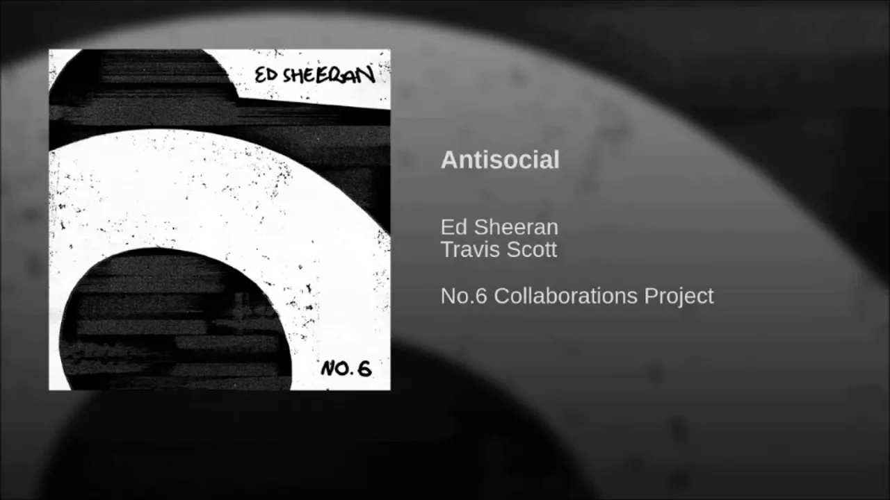 Ed Sheeran, Travis Scott - Antisocial (Audio)