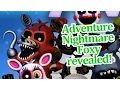 Adventure Nightmare foxy revealed FNAF world news