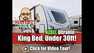 NEW MODEL 2020 Freedom Express 259FKDS Front Kitchen King Bed Slide AZDEL Ultralite Travel Trailer