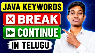 Break and Continue Statements in Java Java Tutorial for Beginners