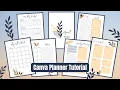 April 2022 CANVA Planner Tutorial Designing a Printable Planner on Canva