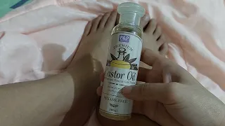 smr foot massage with castor oil