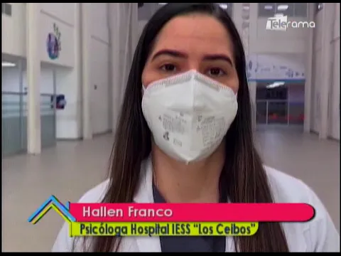 Pacientes con covid-19 pueden hacer video llamadas en hospital IESS de los Ceibos