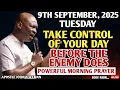 Download Lagu [TUESDAY 9TH SEPTEMBER] DECLARE THESE WORDS EARLY \u0026 TAKE CONTROL OF YOUR DAY | APOSTLE JOSHUA SELMAN