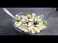 Download Lagu Salata orientala de primavara, reteta de salata de cartofi cu legume si verdeturi proaspete