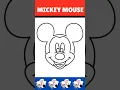 Disney Mickey Mouse Drawing Tutorial