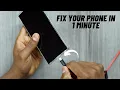 How to fix a phone when is not turning on or charging
