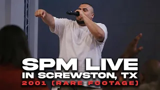 SPM Live in Houston, TX 2001 (Rare Footage) w/ Dope House Family