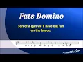 Download Lagu Fats Domino - Jambalaya - Karaoke