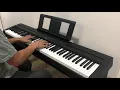 YAMAHA P45 digital piano demo Kiss The Rain Yiruma