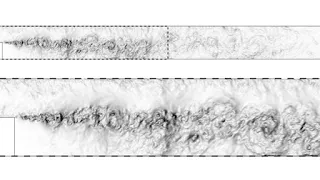 Direct numerical simulation of a backward-facing step at Re - tau 395 and an expansion ratio 2
