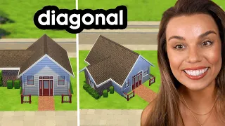 I built a starter home on a diagonal!