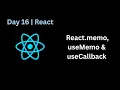React Full Course Day 16 - React Performance Optimization React memo useCallback useMemo