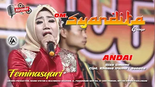 Download ANDAI ( RIZA UMAMI - SONETA ) COVER FEMINASYARI || OM SYANDITA GROUP MP3