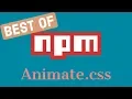 CSS Animations using Animate css