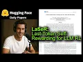Lagu LaSeR: Last-Token Self-Rewarding for LLM RL
